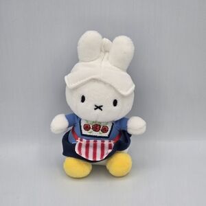 Nijntje Miffy Bunny Rabbit as Dutch Girl Plush Stuffed Animal Mini